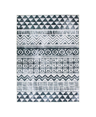Main Street Rugs Craley 7017 5' X 7' Area Rug In Gray