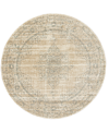 KM HOME CLOSEOUT! KM HOME CANTU 3563 5'3" X 5'3" ROUND AREA RUG