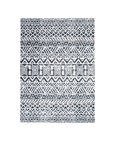 Main Street Rugs Craley 7019 5' X 7' Area Rug In Gray