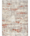 Calvin Klein Ck950 Rush Ck951 8' X 10' Area Rug In Ivory