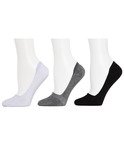 Memoi Mid-cut Women's Liner Socks, Pack Of 7 In Black