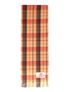 MARNI SCARF WITH CHECK PATTERN