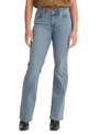 Levi's Women's Casual Classic Mid Rise Bootcut Jeans In Slate Ideal