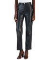 INC INTERNATIONAL CONCEPTS WOMEN'S FAUX-LEATHER STRAIGHT-LEG PANTS, CREATED FOR MACY'S