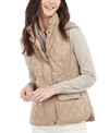 Barbour Otterburn Quilted Buttoned Gilet In Lt Trench
