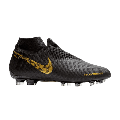 Pre-owned Nike Phantom Vision Pro Df Fg 'black Gold'