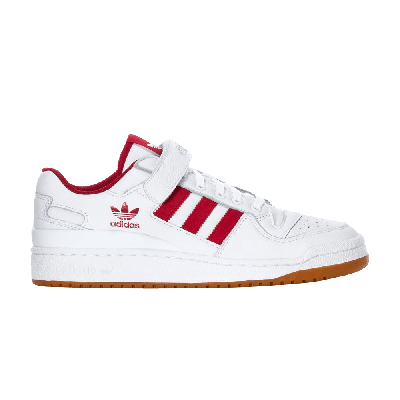 Pre-owned Adidas Originals Forum Low 'white Power Red'