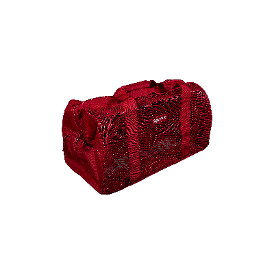 Pre-owned Supreme Big Duffle Bag 'dark Red'