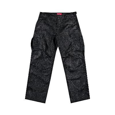 Pre-owned Supreme Floral Tapestry Cargo Pant 'black'