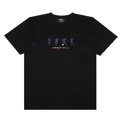 Pre-owned Paris Saint-germain X Edifice Japan Tour Players Embroidered Short-sleeve Tee 'black'