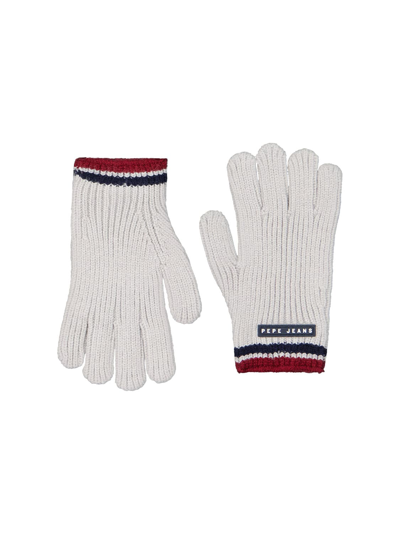 Pepe Jeans Kids Gloves For Boys In Grigio