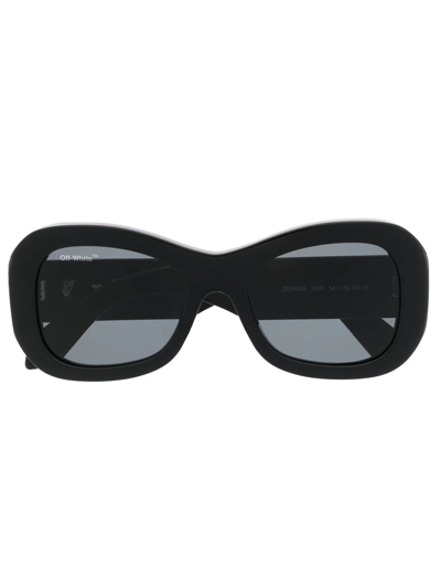 Off-white Pablo Squared-frame Sunglasses In Black