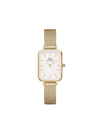 Daniel Wellington Quadro Pressed Evergold 20x26mm In White