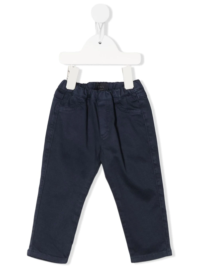 Fay Babies' Straight-leg Chinos In Blue
