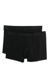 Wolford Logo-waistband Boxers Set Of 2 In Black