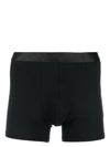 Cdlp Logo-waistband Boxer Briefs In Navy Blue