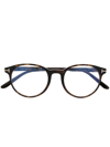 TOM FORD ROUND-FRAME OPTICAL GLASSES