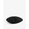 Misbhv Signature Logo-embellished Wool Beret In Black