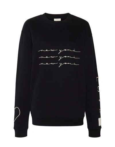 Lapointe X Jonboy Cotton Sweatshirt In Black