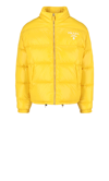 PRADA DOWN JACKET WITH LOGO