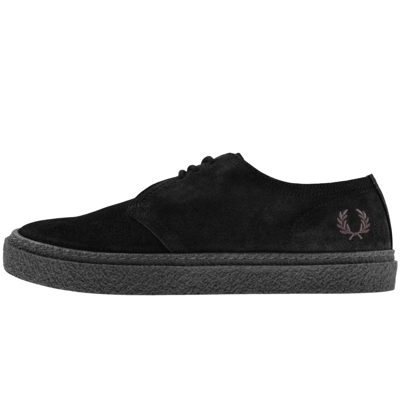 Fred Perry Linden Suede Trainers Black
