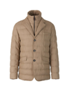 HERNO HERNO QUILTED LAYERED EFFECT JACKET
