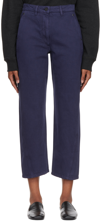 LEMAIRE NAVY TWISTED JEANS