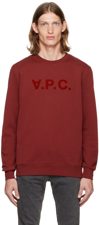 Apc Burgundy Vpc Sweatshirt