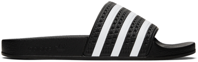 Adidas Originals Man Sandals Black Size 5.5 Rubber