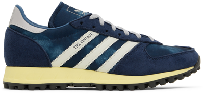 Adidas Originals Blue/grey Trx Vintage Sneakers In Multicolor