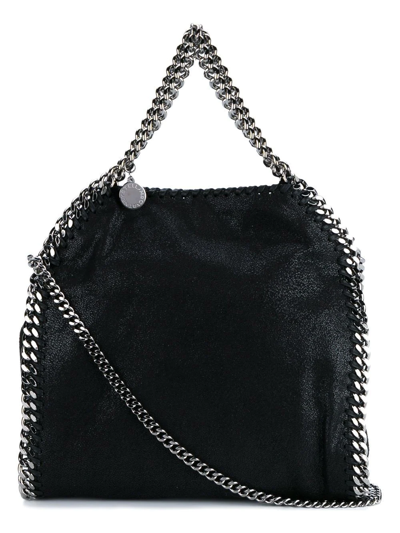 Stella Mccartney Mini Falabella Tote Bag In Black