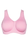 Wacoal Simone Seamless Underwire Sports Bra In Rosebloom