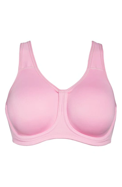 Wacoal Simone Seamless Underwire Sports Bra In Rosebloom