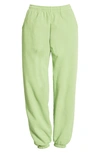 Melody Ehsani Heavy Fleece Sweatpants In Matcha