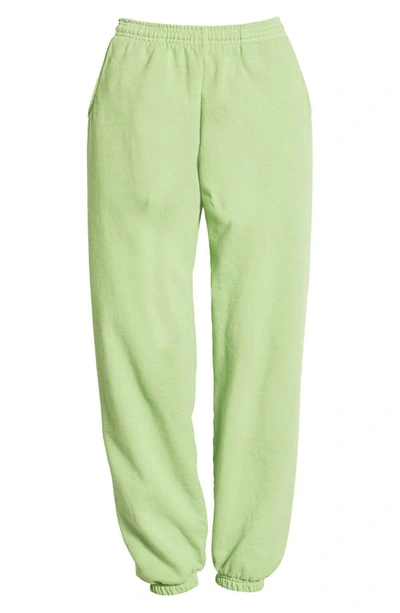 Melody Ehsani Heavy Fleece Sweatpants In Matcha