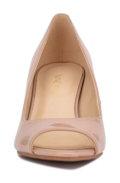 Nine West Canise Wedge Pump In Light Natural 110
