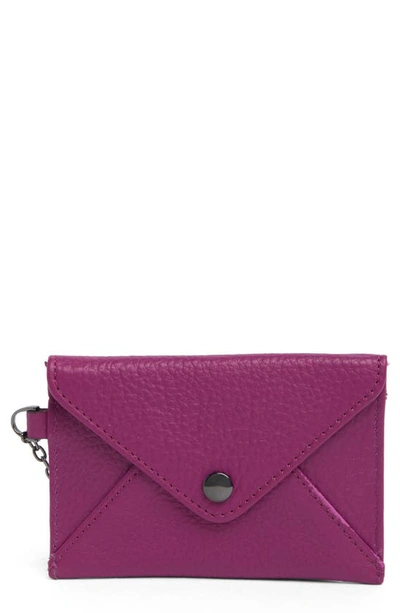 Aimee Kestenberg Ashley Leather Pouch In Iris