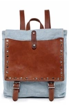 Old Trend Women's Cotton Canvas Knox Tie-dyed Backpack In Blue