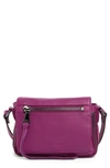 Aimee Kestenberg Sorrento Leather Crossbody Bag In Iris