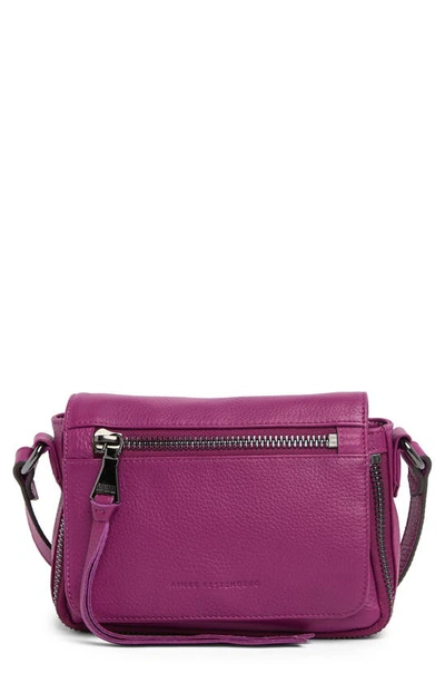 Aimee Kestenberg Sorrento Leather Crossbody Bag In Iris