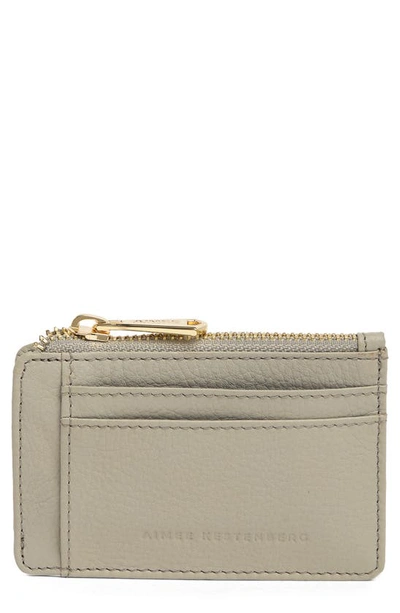 Aimee Kestenberg Alia Slim Id Wallet In Elephant Grey