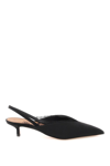 Neous Sling-back Suede Mules In Black