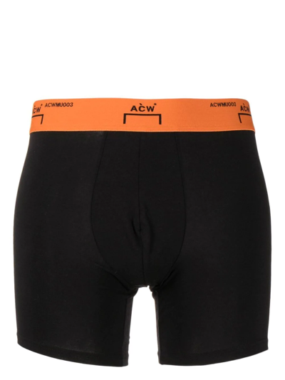 A-cold-wall* Logo-band Boxer Briefs In Black