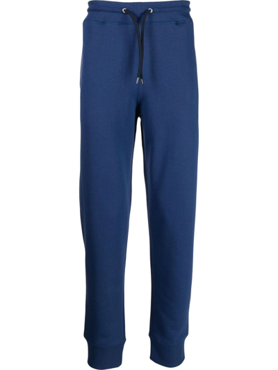 Ps By Paul Smith Slim-fit Cotton Track Trousers In Cobalt Blue (blue)