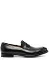 FRATELLI ROSSETTI LEATHER PENNY LOAFERS