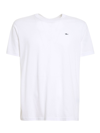 Paul & Shark Logo Patch Cotton T-shirt Clothing In White