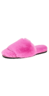 Apparis Melody Faux-fur Slippers In Sugar Pink