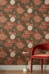 A-STREET PRINTS CAMILLE PEONY & LILY WALLPAPER