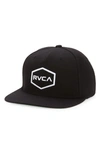 RVCA COMMONWEALTH SNAPBACK BASEBALL CAP