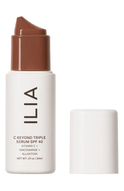 Ilia C Beyond Triple Serum Spf 40 Mineral Sunscreen With Vitamin C 10% + Niacinamide Translucent Tone 3 1 In Tn3
